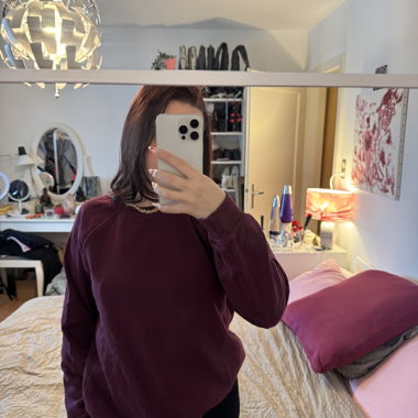 Pull bordeaux 