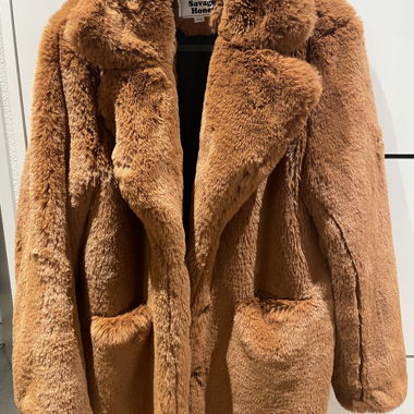 Cappotto Teddy in rame
