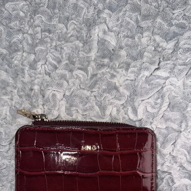 Wallet/ Mango red crocodile