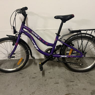 Bici per bambini viola