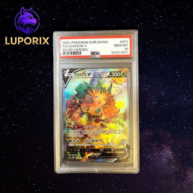 PSA 10 Leafeon V 071/069 SR 