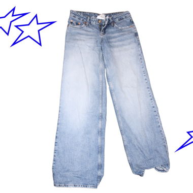 BDG Urban Outfitters Low Waist Baggy Jeans