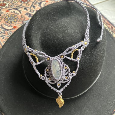 Collana macramé