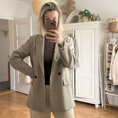 Blazer à carreaux