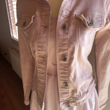 Veste en jean Tom Tailor rose XS
