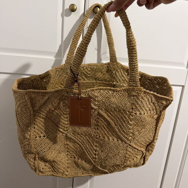 Geflochtene Strandtasche