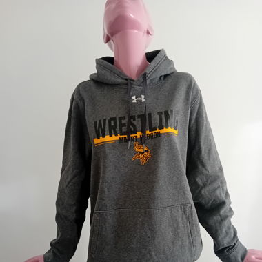 Hoodie, L, grau