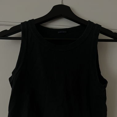 Black Crop Top Brandy Melville 