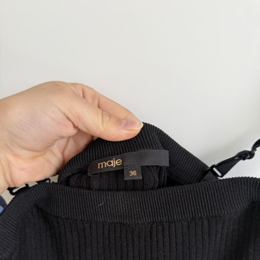 Maje black Dress