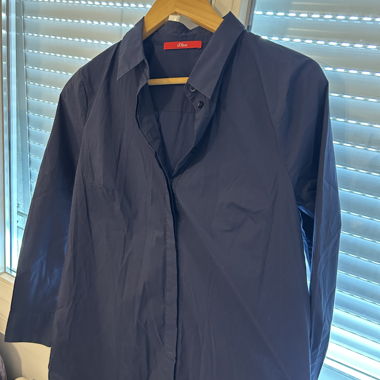 s.Oliver Hemdbluse blau