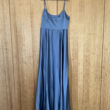 Robe slip bleue ASOS
