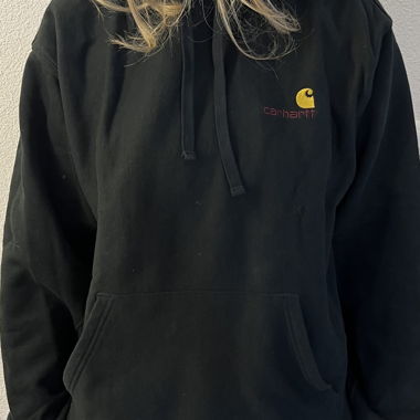 Sweat à capuche Carhartt vert foncé