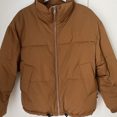 Giacca bomber color ruggine
