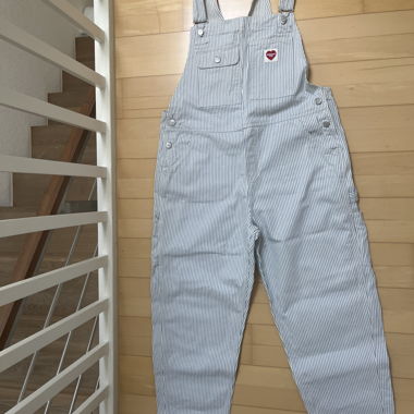 Salopette a righe Carhartt WIP