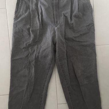 Grey casual chinos