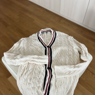 Old  Money  Strickjacke 