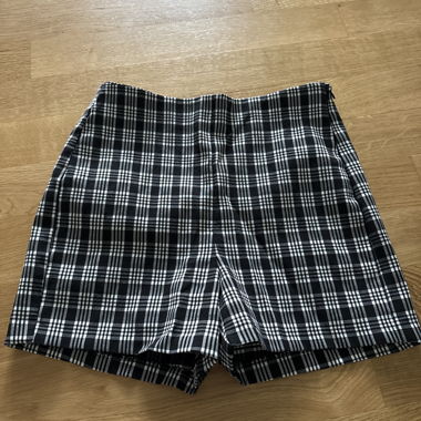 Pantaloni corti a quadri