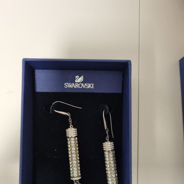 Swarovski Gold Earrings