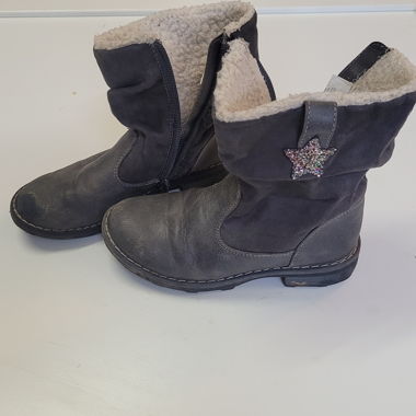 Bottines d’hiver grises