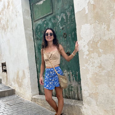 Jupe short fluide