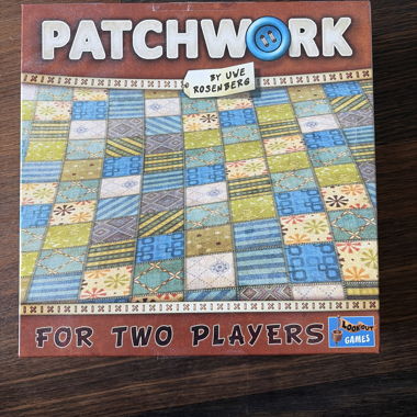 Gioco da tavolo Patchwork per due giocatori