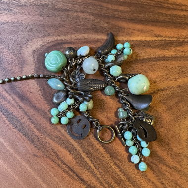 Charm Bracelet with Turquoise