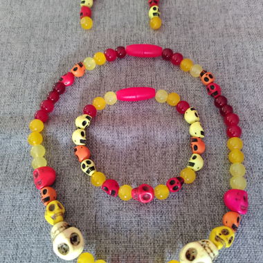 Parure Madame Peel Calavera