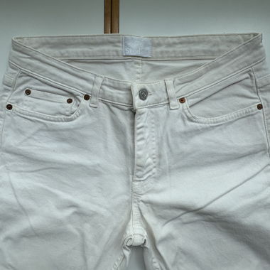 Acne Studios white jeans