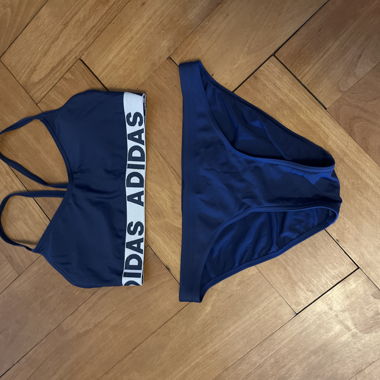 Adidas Bikini-Set blau