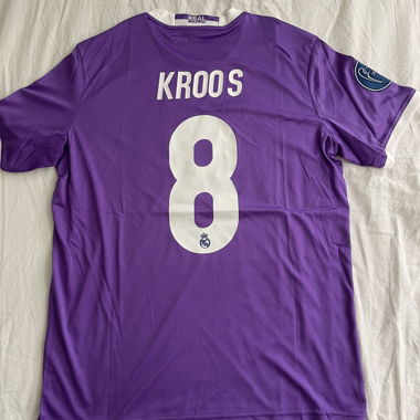 Maillot de la finale UCL 2017 Kroos du Real Madrid M