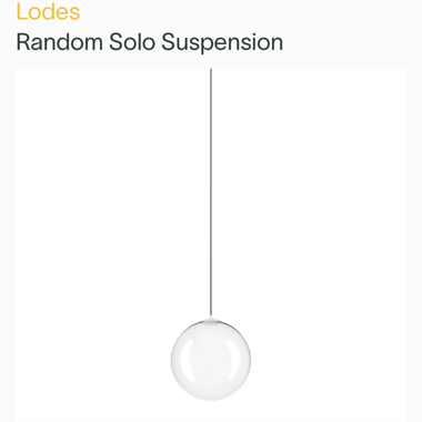 Lodes Lampe Design NEU und verpackt