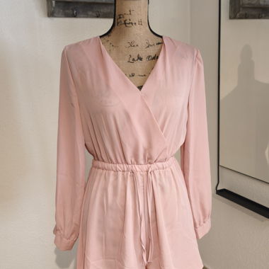 Combinaison courte pour femme rose