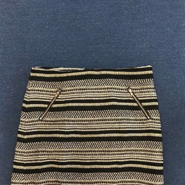 Jupe / Rock mit Schwarz-Weiss-Muster