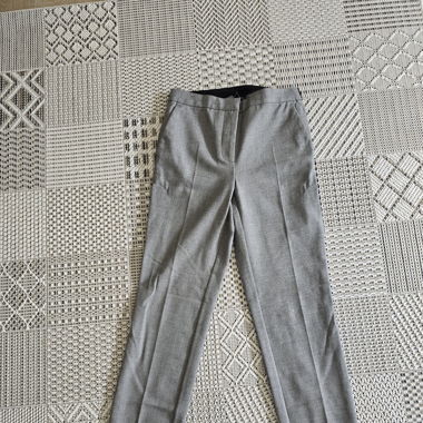 Zara Stoff Hose Mid-waist