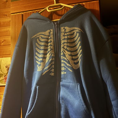 skelett zipper