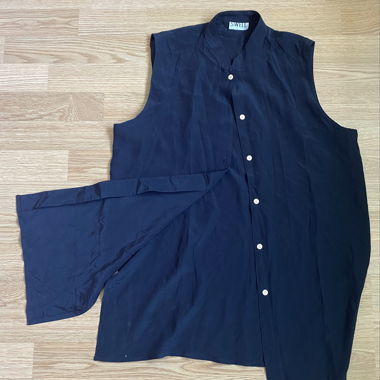 Camicia senza maniche leggera e fresca