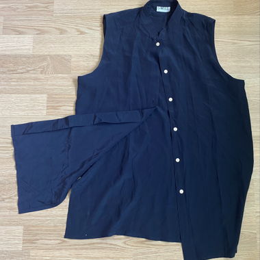 Camicia senza maniche leggera e fresca