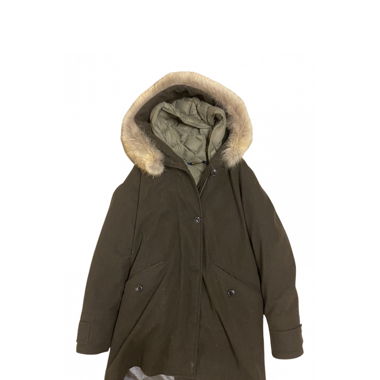 WOOLRICH PARKA GREEN