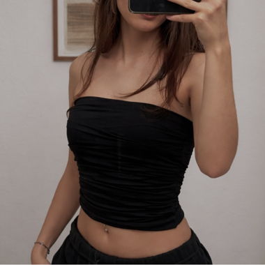 Top nero elegante
