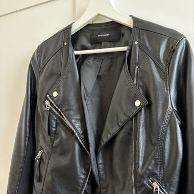 Veromoda Lederjacke schwarz (S)