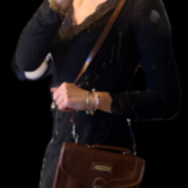 Brown Leather Crossbody Bag