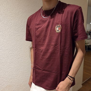 Burgundy Tommy Hilfiger T-Shirt