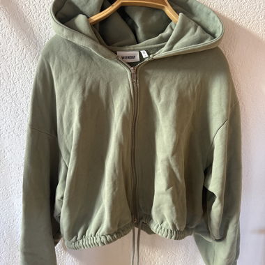 Felpa Weekday con zip