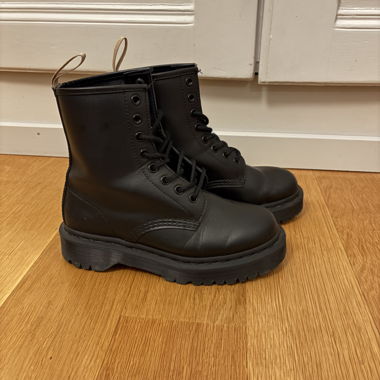 Black Dr. Martens Vegan 1460 Bex Mono Boots