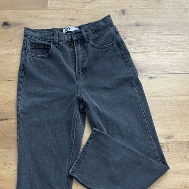Schwarze baggy Jeans 