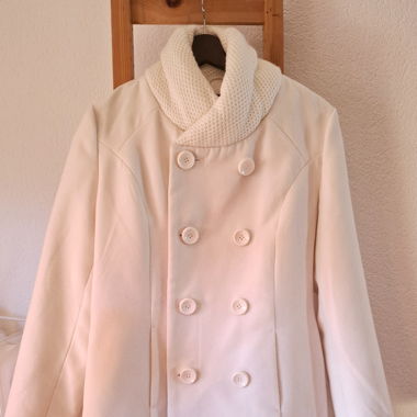 Manteau Blanc Chicorée taille L