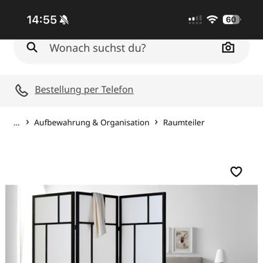 Paravent IKEA
