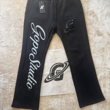 Pantalons de survêtement Gopo Studio noirs XS Fits S