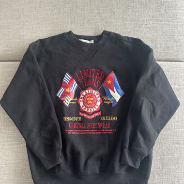 Black Limited Jeans Graphic-Sweatshirt XL
