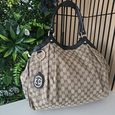 Sac cabas Gucci monogramme